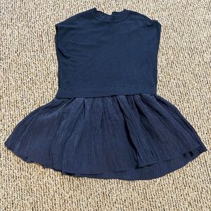Boutique Navy Sleeveless Mini Dress | Size M